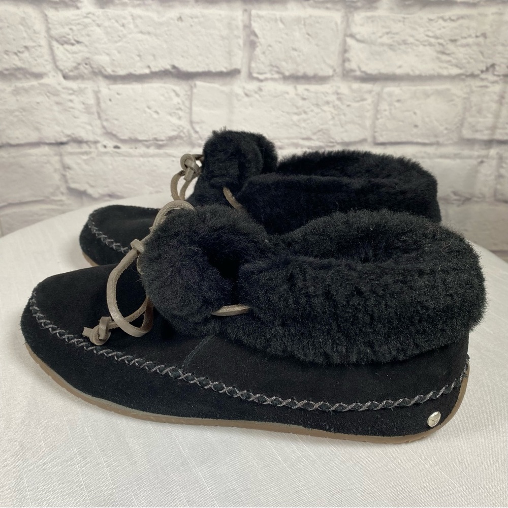 EMU Australia Moccasin Style Bootie Slipper Size 8